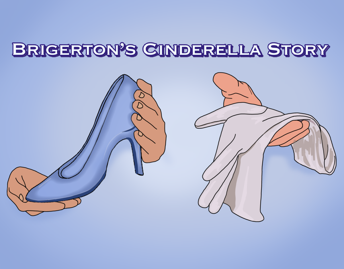 Bridgerton's new season about Benedict Bridgerton and Sophie Baek. Drawing made digitally by Hailey Abba.