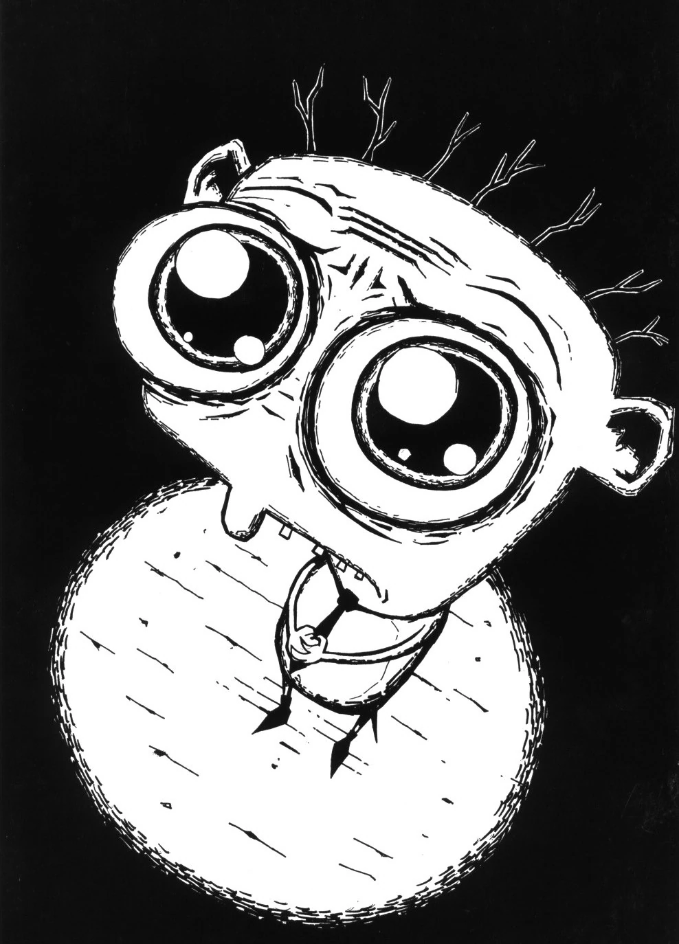 Wobbly-Headed Bob is a nihilist who rants often about life. 