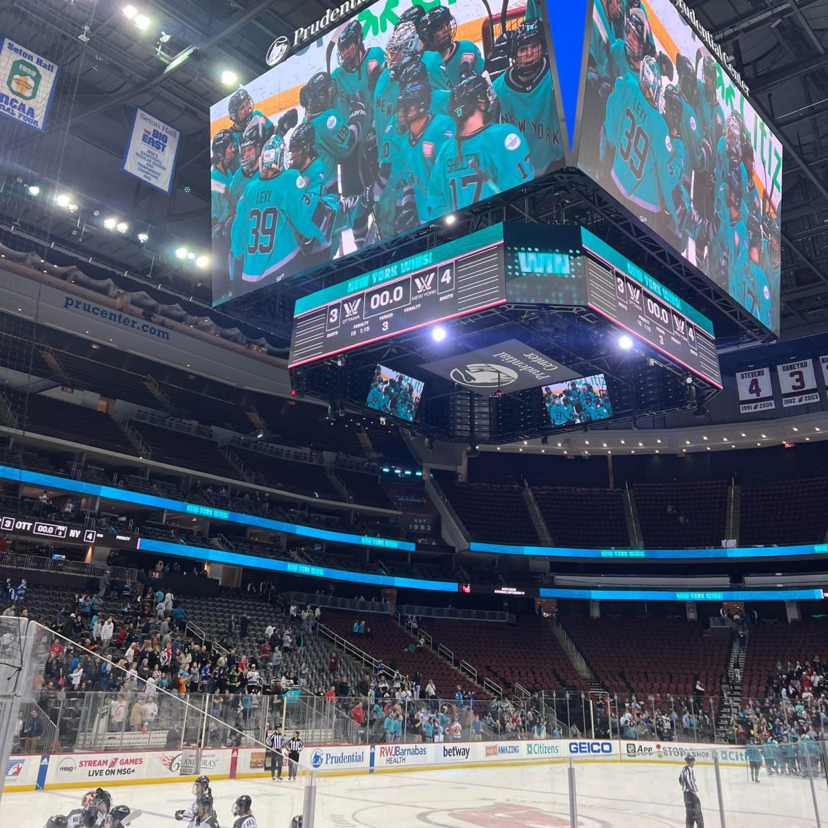 A picture of a PWHL game in their inaugural season