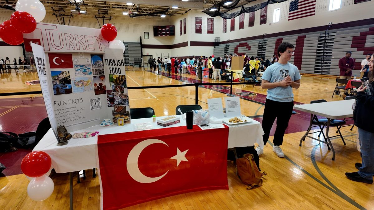 Picture of Turkey booth.