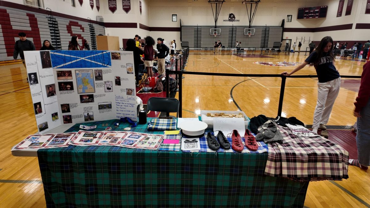 Picture of Scotland booth.